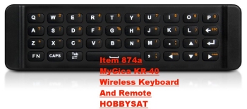 Keyboard - MyGica KR-40 Wireless Remote and Keyboard